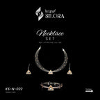 Layered Triangle Necklace Set