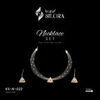 Layered Triangle Necklace Set