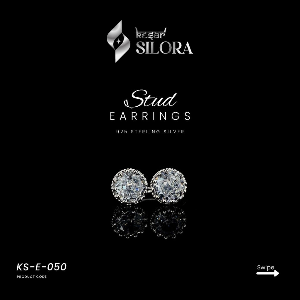 Solitaire Diamond Studs
