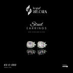 Pink Radiant Diamond Studs
