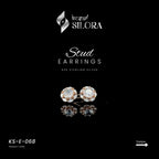 Marquise Diamond Flower Studs
