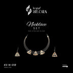 Triangle Form Necklace Set